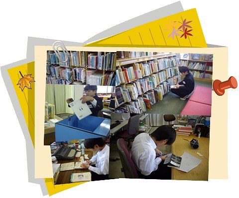 八千代中学校 職場体験の様子