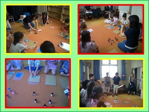 八千代台図書館のイベントの様子