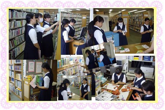 村上東中学校　職場体験の様子