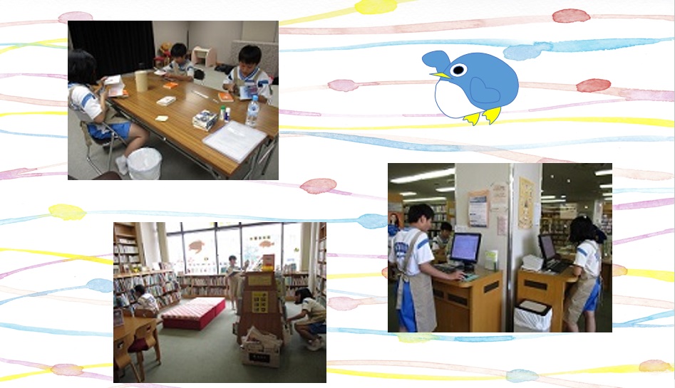 八千代台西中学校 職場体験の様子