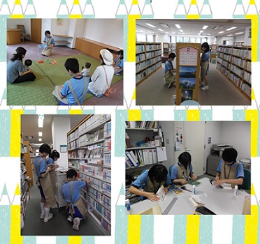 東高津中学校 職場体験の様子