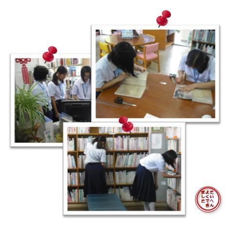 東高津中学校 職場体験の様子