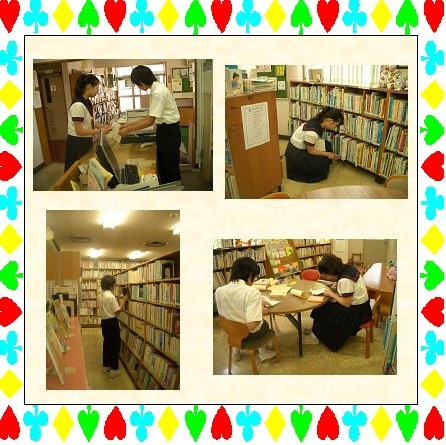 八千代台西中学校 職場体験の様子