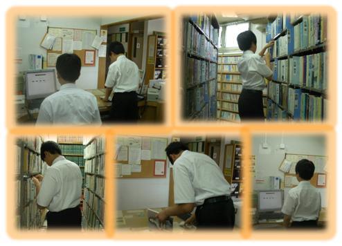 大和田中学校 職場体験の様子